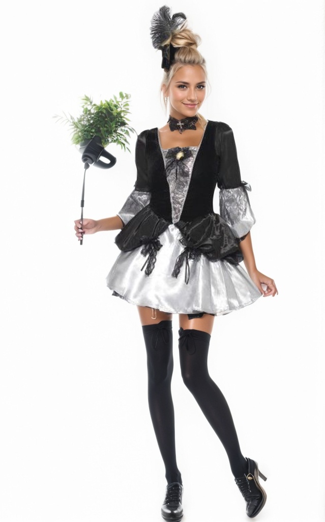 Party Clown Adult Costume Fashion Cosplay Halloween Dress Fancy Dress